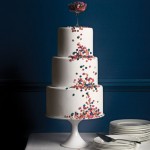 torta decorata con coriandoli di zucchero