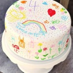 torta festa del papà - cake design bimbi